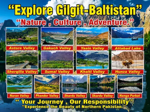 Puniyal Rent Cars Destinations Across Pakistan